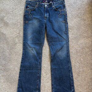 Y2K Bongo City Rider Bootcut Jeans - Size 10